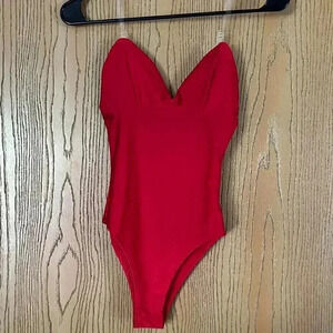 Fashion nova red bodysuit